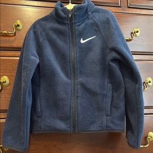 Nike Kids Blue Fleece Jacket 4T